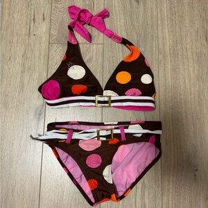 Limited Too Girls Polka Dot Bikini Set 12